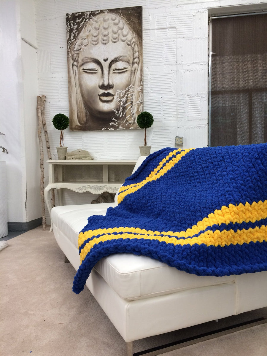 Custom Handmade Chunky Throws and buying Blankets