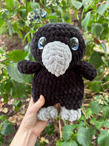 Crow Crochet Plush