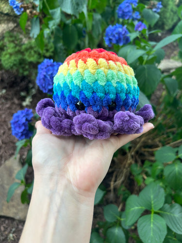 Rainbow Octo Plushie