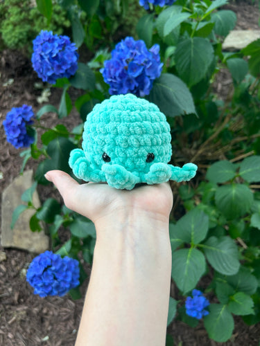 Ice Green Mini Octo Plush