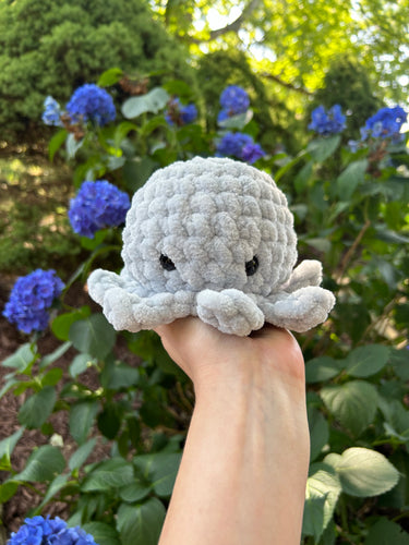 Silver Octo Plushie